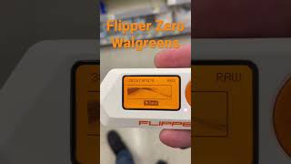 Testing the flipper zero at Walgreens with permission from the store manager 🐬