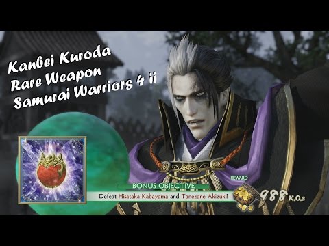 Kanbei Kuroda Rare Weapon - Samurai Warriors 4 II