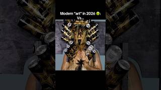 Modern art vs old art in 33BC #jesus #artist #christian