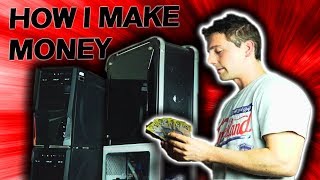 How I Make MONEY as a Small Tech Channel - Behind The Scenes 4 PC Whip up