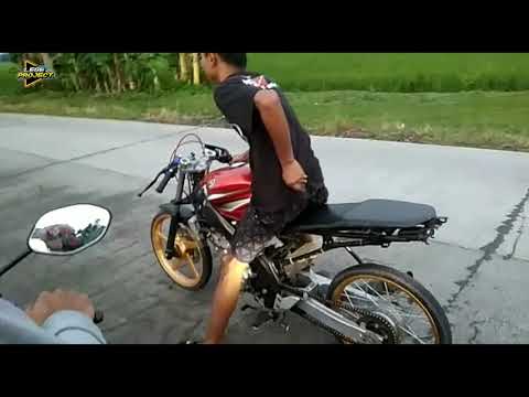 TEST YAMAHA VIXION BORE UP 175CC || semi metikan || drag minimalis