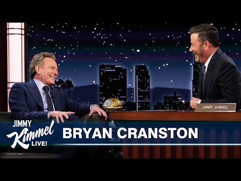 Bryan Cranston on SUPER HIGH Seth Rogen, Vacation with Aaron Paul & Celebrity Softball Injury