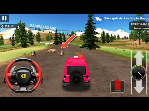 Pink Jeep Offroad Police Car Driving Simulator #278 Offroad Games 2020 - Android Gameplay