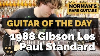 Video thumbnail for Guitar of the Day: 1988 Gibson Les Paul Standard | Norman's Rare Guitars by Normans Rare Guitars