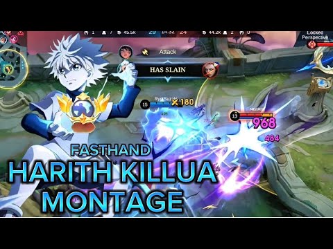 HARITH KILLUA MONTAGE!! FAST DASHES INSANE DAMAGE!!! 