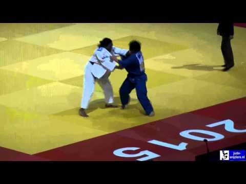 Judo 2015 Grand Slam Paris: van Emden (NED) - Minei (JPN) [-63kg]