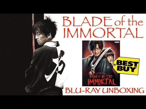 BLADE of the IMMORTAL Steelbook Blu-ray Unboxing!