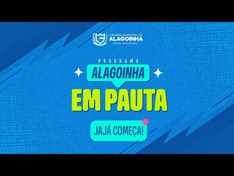 TV CÂMARA ALAGOINHA-PB  - PROGRAMA ALAGOINHA EM PAUTA - 04/12/2025