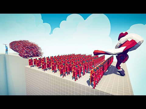 100x SHIELD BEARER + ICE GIANT vs EVERY GOD - Totally Accurate Battle Simulator TABS