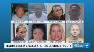 Eight indicted in contraband smuggling operation at Citrus County detention facility