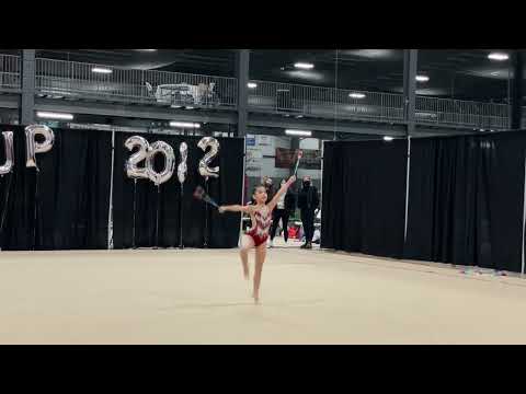 Lauren Wang Level 5 Club Routine 2022 Winter Cup