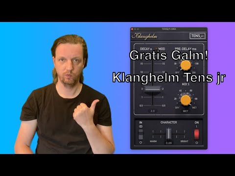 Gratis galm effect plugin: Klanghelm Tens jr