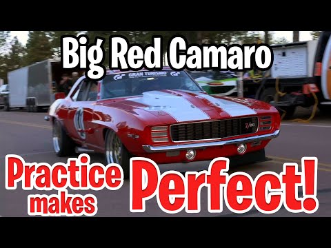 Big Red Camaro test runs at Pikes Peak