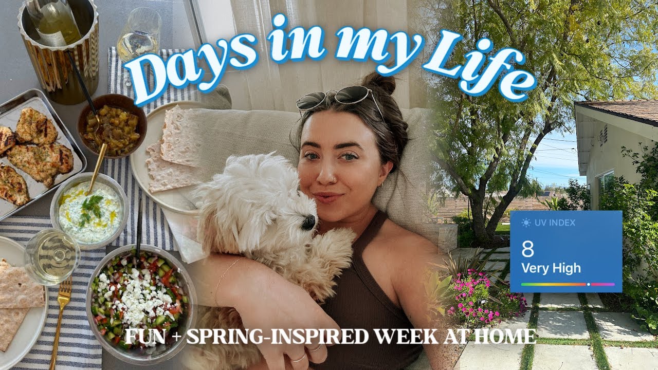 APRIL SO FAR 🌸 COOK WITH US, SPRING CLOTHING HAUL, ALPHABET DATES, & STARTING THERAPY | MORGAN YATES