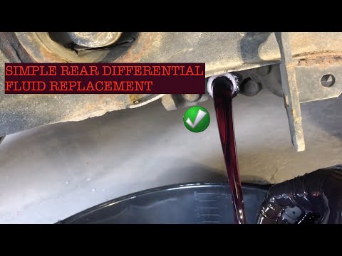 Replace Rear Differential Fluid on Honda Pilot