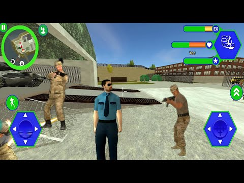 Police Miami Crime Vice Town Gangster killing Simulator #2 - Android Gameplay