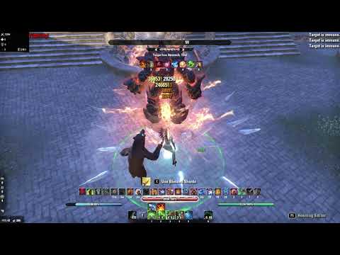 75k dps Heavy Attack Magicka Warden, Easy Rotation, No Kilt needed!