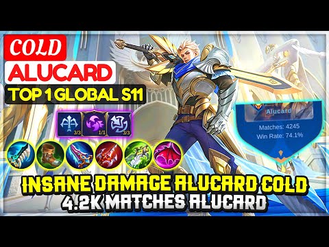 Insane Damage Alucard Cold, 4.2K Matches Alucard [ Top 1 Global Alucard S11 ] Colddd Mobile Legends