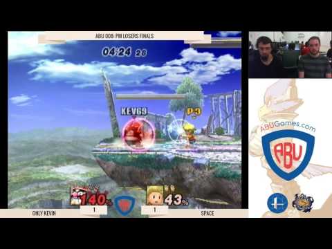ABU Monthly 8: Only Kevin (Wario) Vs. Space (Kirby, Lucas) - Project M Loser's Finals
