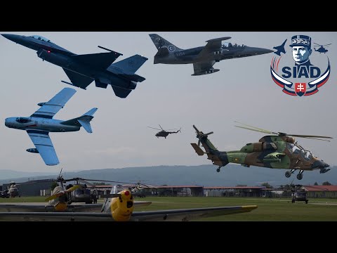 Prešovské letecké dni 2025 | SIAD2025 Air Show in Presov Slovakia
