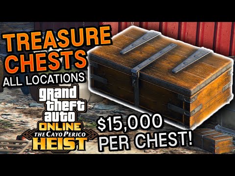 ALL Cayo Perico Island Treasure Chest Locations | GTA 5 Online