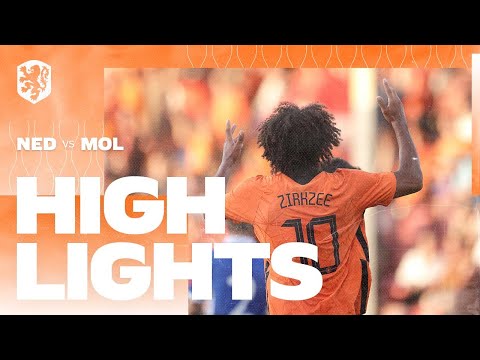 Highlights Jong Oranje - Jong Moldavië (7/9/2021) EK-kwalificatie
