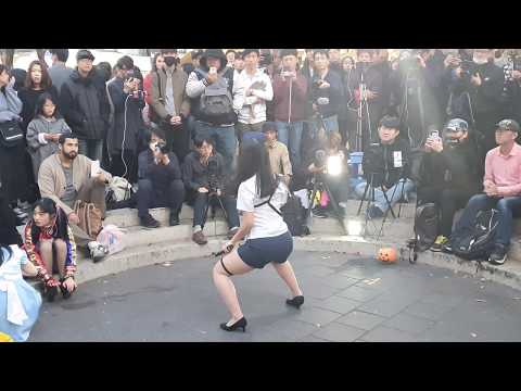 20191026. HALLOWEEN BUSKING SKETCH🤗.  BLACKPINK  'AS IF IT'S YOUR LAST' COVER +