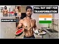 Full Day Diet For TRANSFORMATION | INTERMITTENT FASTING | BODYBUILDING INDIA