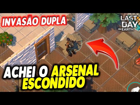 ACHEI O ARSENAL ESCONDIDO NA INVASÃO DUPLA - Last Day On Earth