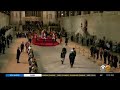 Queen Elizabeth II lies in state for 2nd night