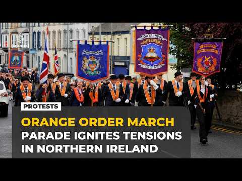 Orange Order parade row distracts from Northern Ireland’s everyday concerns