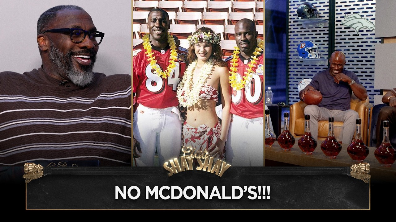Terrell Davis Couldn’t Eat McDonald’s Around Shannon Sharpe I CLUB SHAY SHAY