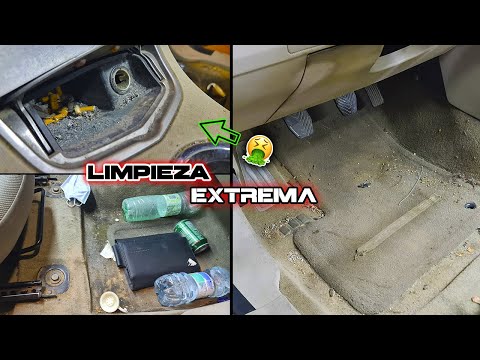 LIMPIEZA PROFUNDA al Coche mas ASQUEROSO que he Visto NUNCA🤮