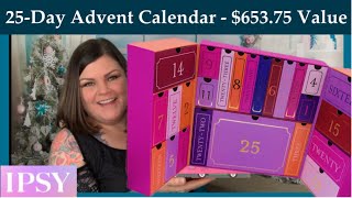 IPSY 25-Day Advent Calendar -2025- Full Unboxing