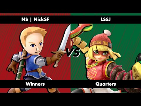 Gourmet Clash #43 - NickSF (Mii Swordfighter) vs LSSJ (Min Min) Winners Quarters - Ultimate Singles