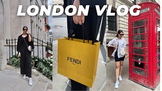 EUROPE VLOG part 3 | London Shopping, Hanging Out With Friends, Sightseeing & I Bought Fendi Glasses
