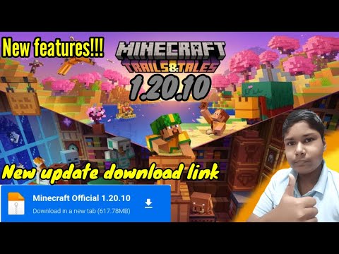 Minecraft 1.20.10 new update download link | New features!!!