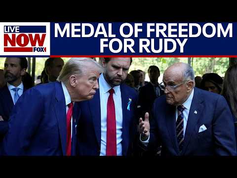 Video | BREAKING: Trump awards Rudy Giuliani Presidential Medal of Freedom