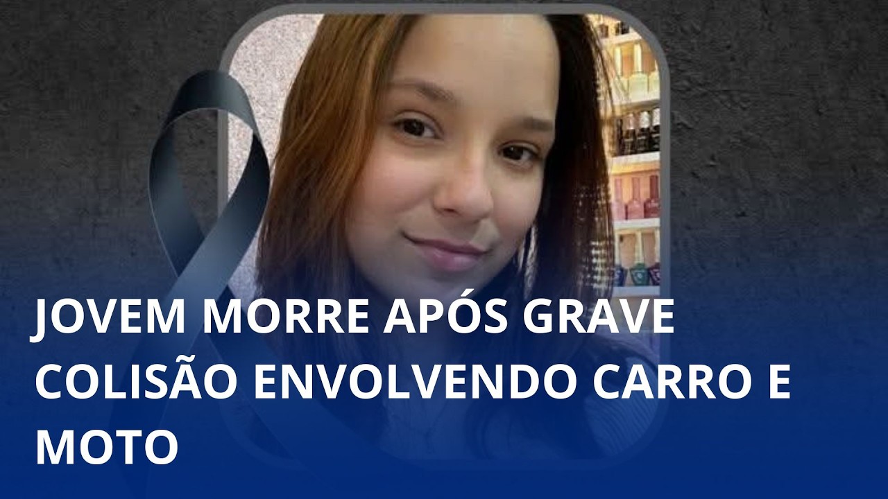 Jovem de 20 anos morre em grave acidente envolvendo dois carros e uma moto