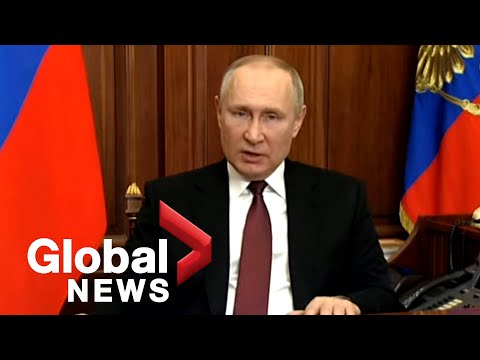Russia-Ukraine conflict: "Full-scale invasion" underway as Putin orders military operation