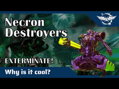"Why is it cool?" - Necron Destroyers