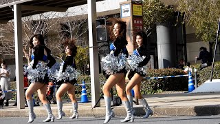 幕張豊砂駅 開業１周年まつり BIG BLUE Cheerleaders BBC②