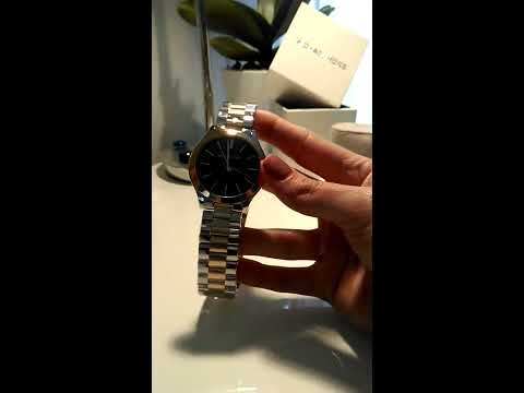 Michael Kors mk3479 uhr silber gold unboxing