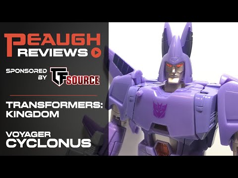 Video Review: Transformers: Kingdom - Voyager CYCLONUS