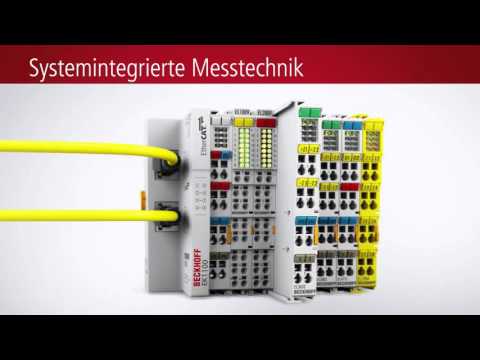 EtherCAT-Klemmen: Systemintegrierte Messtechnik