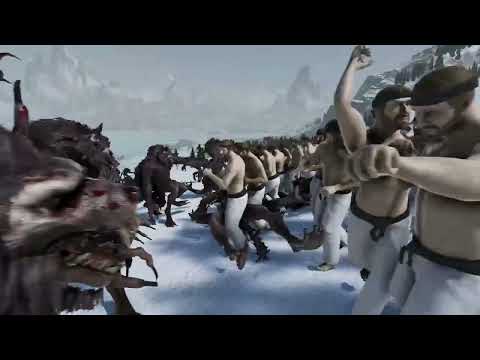 Ultimate Epic Battle Simulator 100 Chuck Norris Gods vs 100,000 Werewolves #uebs2 #Gameplay #gaming