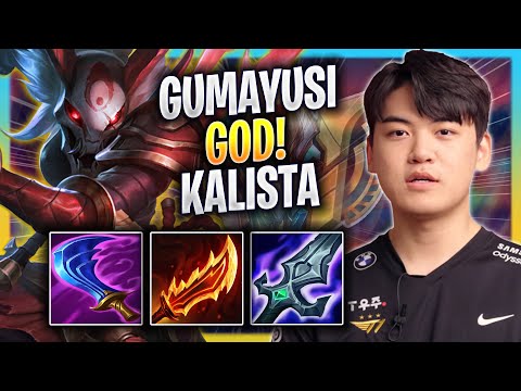 GUMAYUSI IS A GOD WITH KALISTA! - T1 Gumayusi Plays Kalista ADC vs Tristana! | Bootcamp 2023