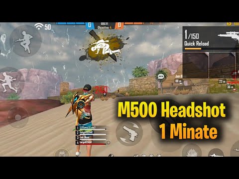 New M500 Headshot Video | Free Fire | ff | ff123 | Ff123 |