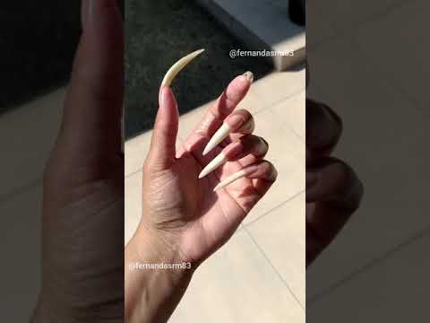 Pretty natural claws by our hand model Fernanda Ribeiro (september 2021)