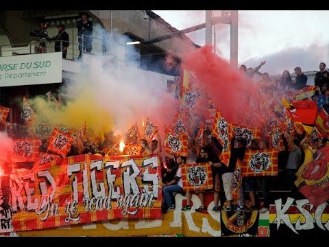 GAZELEC AJACCIO - LENS  : AMBIANCE